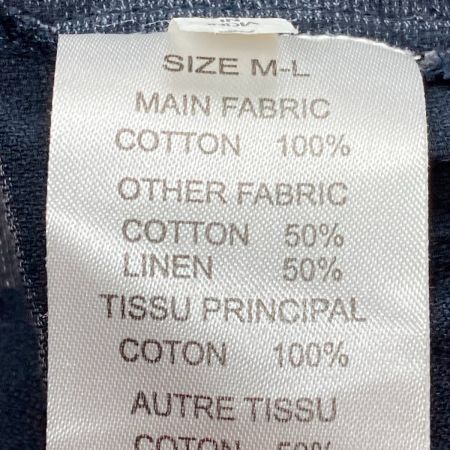  萌 MOYURU カットソー サイズ M-L レディース ネイビー