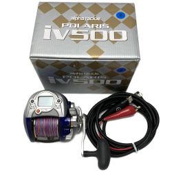 ☆☆ alpha tackle アルファタックル POLARIS iv500 電動リール 箱・コード付き Aランク