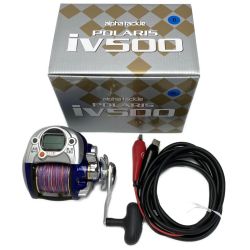 ☆☆ alpha tackle アルファタックル POLARIS iv500 電動リール 箱・コード付き Aランク