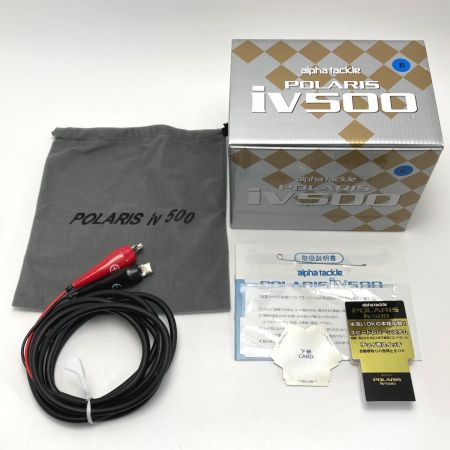  alpha tackle アルファタックル POLARIS iv500 電動リール 箱・コード付き