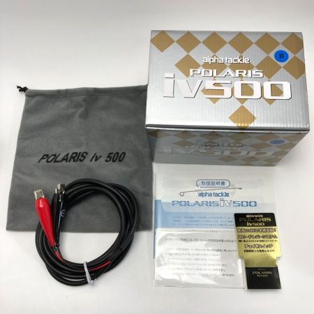  alpha tackle アルファタックル POLARIS iv500 電動リール 箱・コード付き