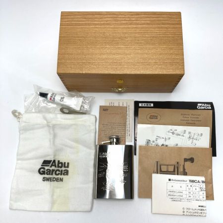  Abu Garcia アブガルシア ambassadeur アンバサダー3500CA Limited No.2138 ベイトリール 木箱付き