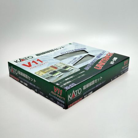  KATO カトー 複線線路セット V11 20-870 Nゲージ 1/150 V11 複線線路ｾｯﾄ ｢V線路ｾｯﾄｼﾘｰｽﾞ｣