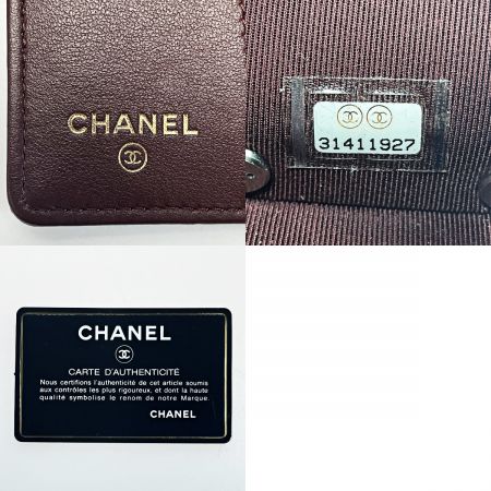  CHANEL シャネル マトラッセ ブラック キーケース 4連 キャビアスキン レディース ゴールド金具 ギャランティカード有