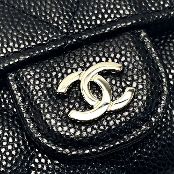 CHANEL シャネル マトラッセ ブラック キーケース 4連 キャビアスキン レディース ゴールド金具  ギャランティカード有｜中古｜なんでもリサイクルビッグバン