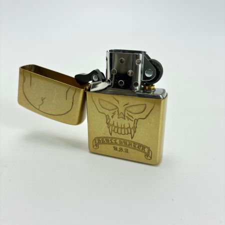  ZIPPO ジッポー オイルライター 2005年製 SKULL HANTER U.S.A.