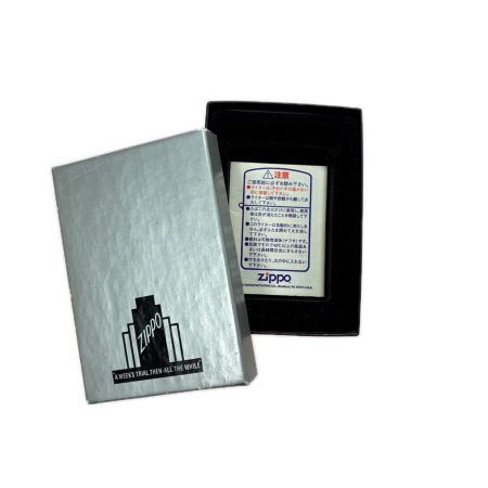ZIPPO ジッポー オイルライター 2001年製 Flying Scotsman 箱有