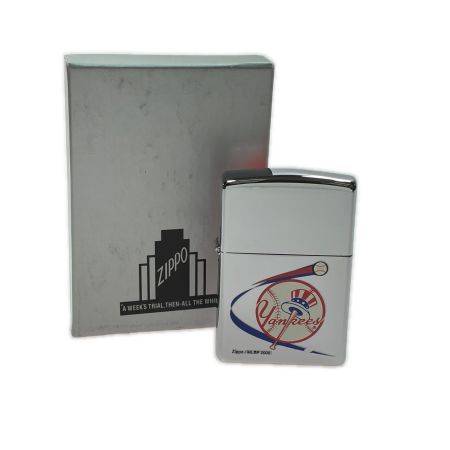  ZIPPO ジッポー オイルライター 2000年製 MLB NY. Yankees 箱有