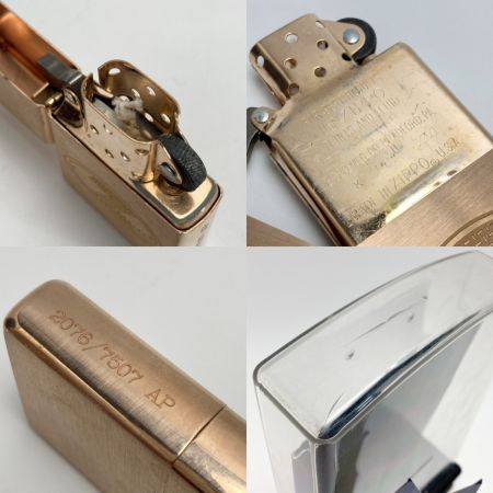  ZIPPO ジッポー ライター 2002年製 ソリッドカッパー Zシリーズ 限定品 純銅 箱有 Z-SERIES