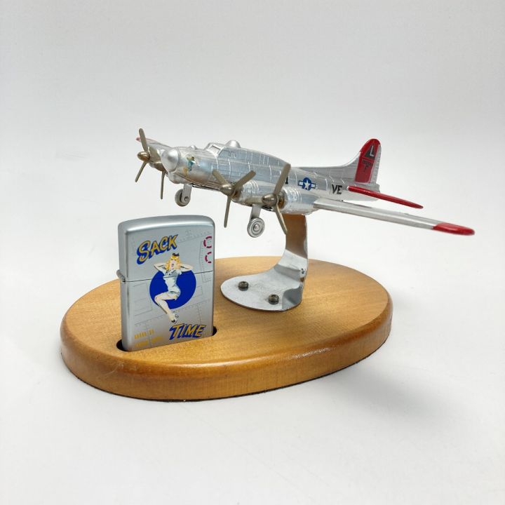 ZIPPO ジッポー ライター 2000年製 B-17 NOSEART COLLECTION リミテッドエディション 箱有 ノーズアート ｜中古｜なんでもリサイクルビッグバン