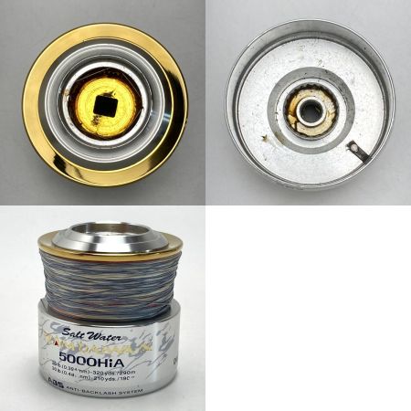  DAIWA ダイワ チームダイワX ソルトウォーター5000HiA 替えスプール付き スピニングリール