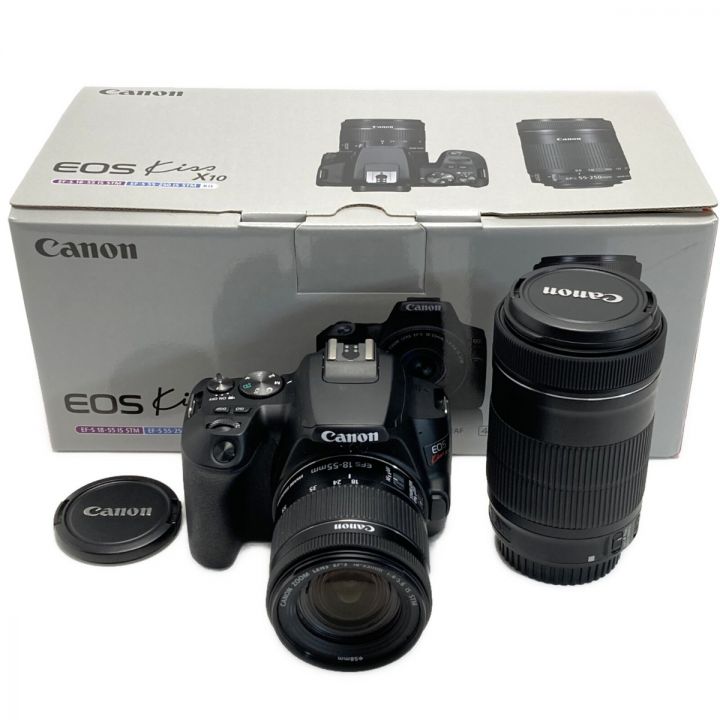 CANON キャノン EOS Kiss X10 ダブルズームキット デジタル一眼レフ 箱付き｜中古｜なんでもリサイクルビッグバン