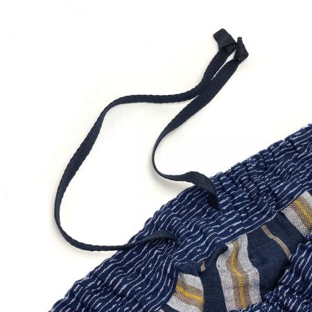  儀右エ門 スカート サイズ フリー レディース ネイビー×グレー