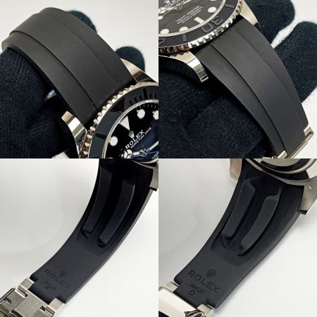  ROLEX ロレックス ヨットマスター 42 226659 ブラック 自動巻き ホワイトゴールド メンズ 腕時計 箱・ギャランティ有