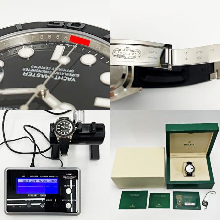  ROLEX ロレックス ヨットマスター 42 226659 ブラック 自動巻き ホワイトゴールド メンズ 腕時計 箱・ギャランティ有