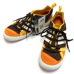 ☆☆ adidas アディダス utdoor plein air U44029 ブラウン×オレンジ スニーカー SIZE 26.5cm メンズ Aランク