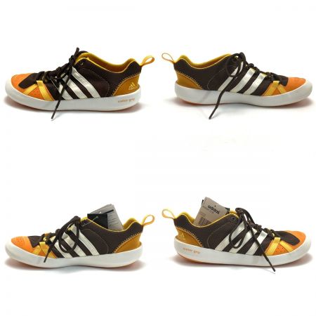  adidas アディダス utdoor plein air U44029 ブラウン×オレンジ スニーカー SIZE 26.5cm メンズ