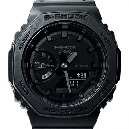  CASIO カシオ G-SHOCK GA-2100-1A1JF ブラック クォーツ アナデジ 樹脂 メンズ 腕時計