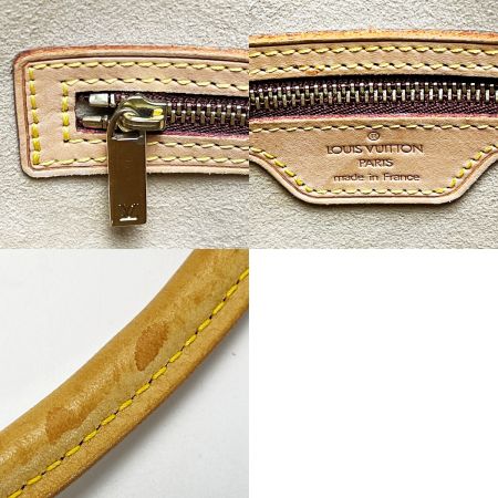  LOUIS VUITTON ルイヴィトン モノグラム ルーピング M51145 ブラウン ハンドバッグ レディース ゴールド金具