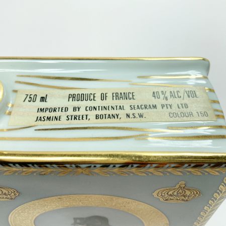  CAMUS カミュ ナポレオン ブック 陶器ボトル 白 750ml 40度 ブランデー コニャック 古酒 替栓有 未開栓