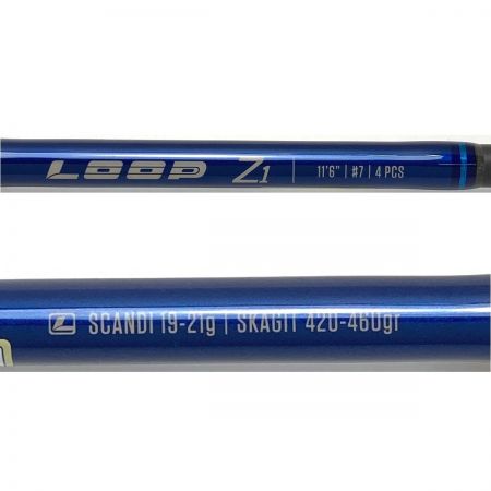  TIEMCO ティムコ LOOP Z1 スイッチ LZ1-7116-4MF 4ピース 11’6″ #7 フライロッド 竿袋・ケース付き