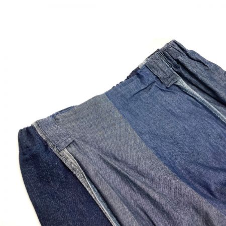  萌 MOYURU パンツ サイズ M～L レディース RN115468 ネイビー×ネイビー