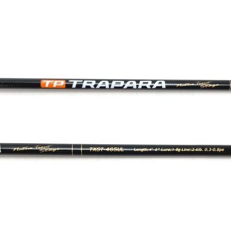  MajorCraft メジャークラフト トラパラ ネイティブ 振出モデル TRAPARA TXST-465UL ロッド ケース付き