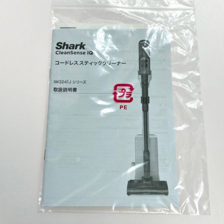  Shark シャーク コードレススティッククリーナー メタルブラック IW3241JBK