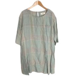 ☆☆ tumugu ツムグ ワンピース サイズ フリー レディース To12136 グリーン Bランク