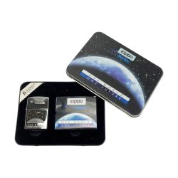 ☆☆ ZIPPO ジッポー ライター 1999年製 限定 MILLENNIUM EDITION ONE WORLD ONE FUTURE 缶ケース有 Aランク