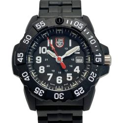 ☆☆ LUMINOX ルミノックス ネイビーシールズ 3500シリーズ 3502.L ブラック クォーツ メンズ 腕時計 箱・取説有 NAVY SEAL Bランク