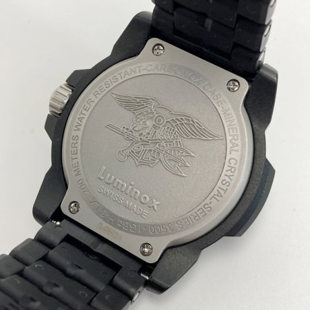  LUMINOX ルミノックス ネイビーシールズ 3500シリーズ 3502.L ブラック クォーツ メンズ 腕時計 箱・取説有 NAVY SEAL
