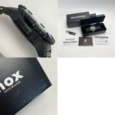  LUMINOX ルミノックス ネイビーシールズ 3500シリーズ 3502.L ブラック クォーツ メンズ 腕時計 箱・取説有 NAVY SEAL
