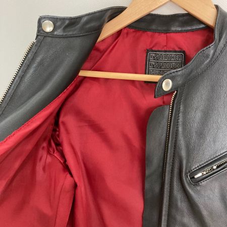  KADOYA レザージャケット 牛革 サイズ M レディース ブラック