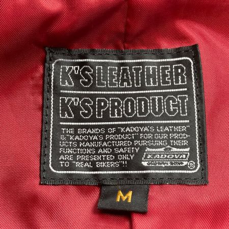  KADOYA レザージャケット 牛革 サイズ M レディース ブラック