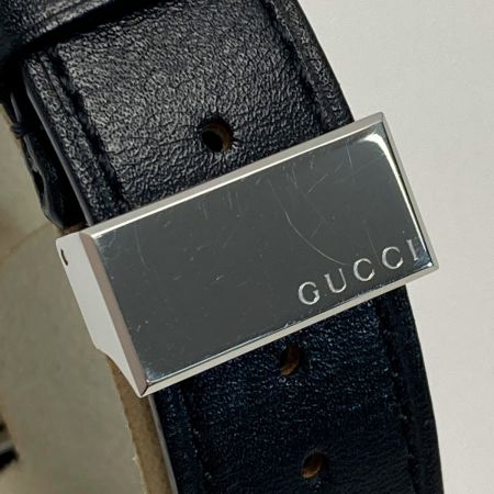  GUCCI グッチ Gタイムレス レクタンブル 138.4 ブラック クォーツ メンズ 腕時計 箱・取説有