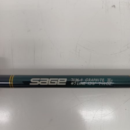 sage セージ 7136-4 フライロッド　グラファイト 3E ＃7