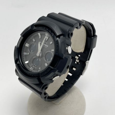  CASIO カシオ G-SHOCK デジアナ GAW-100B-1AJF ブラック 電波ソーラー メンズ 腕時計