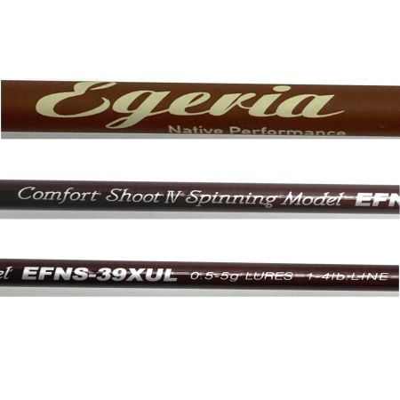  PALMS パームス エゲリア ネイティブパフォーマンス EFNS-39XUL ルアーロッド 竿袋付き