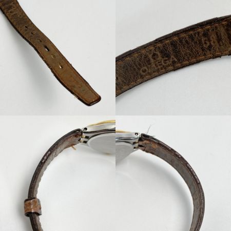  OMEGA オメガ デビル 595 0101 ゴールド クォーツ レディース 腕時計 De Ville