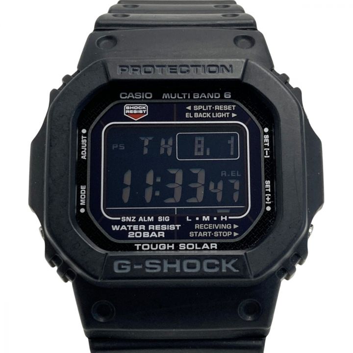 CASIO カシオ G-SHOCK デジタル GW-M5610-1BJF ブラック 電波ソーラー メンズ 腕時計｜中古｜なんでもリサイクルビッグバン