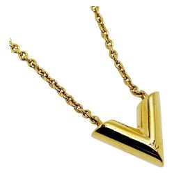 ☆☆ LOUIS VUITTON ルイヴィトン エッセンシャルV M00857/OB0233 YG ネックレス レディース アクセサリー 箱・布袋有 Bランク