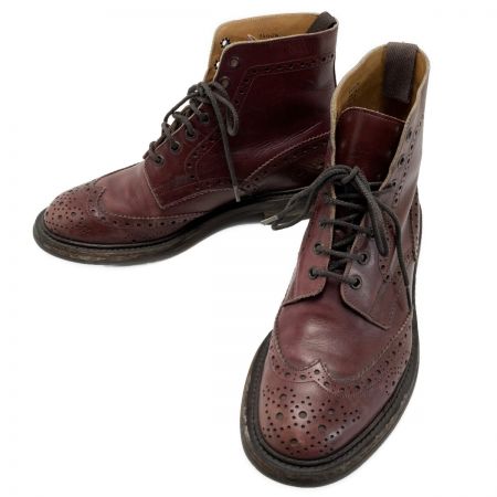  Tricker's トリッカーズ レースアップブーツ UK8 1/2 メンズ M6178 赤茶系 Tricker’s × Paul Smith