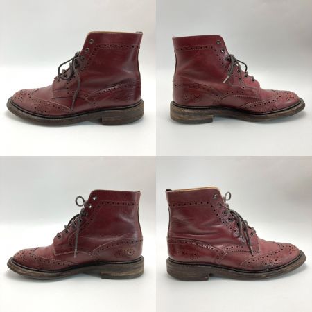  Tricker's レースアップブーツ UK8 1/2 メンズ M6178 パープル Tricker’s × Paul Smith