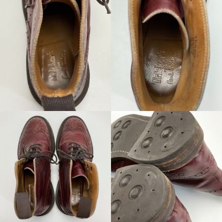  Tricker's レースアップブーツ UK8 1/2 メンズ M6178 パープル Tricker’s × Paul Smith