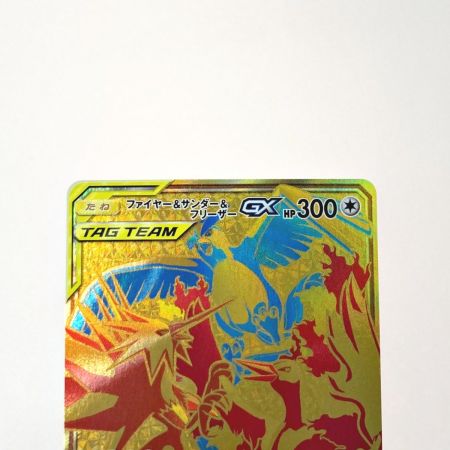   ポケモン トレカ ファイヤー＆サンダー＆フリーザー GX 226/173 UR