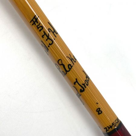  HARDY ハーディー バンブーフライロッド IF586649 パラコナ レッドトレッドマーク ＃5 8’ ツートップ 竿袋・ケース付き