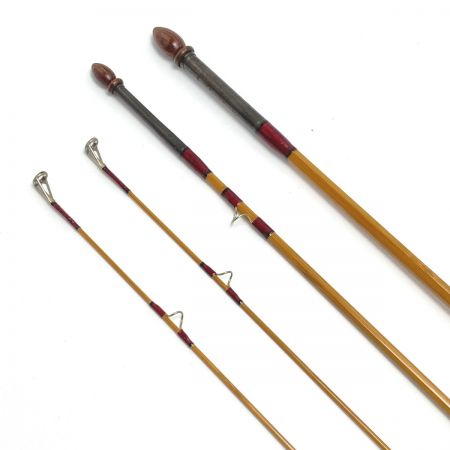  HARDY ハーディー バンブーフライロッド IF586649 パラコナ レッドトレッドマーク ＃5 8’ ツートップ 竿袋・ケース付き