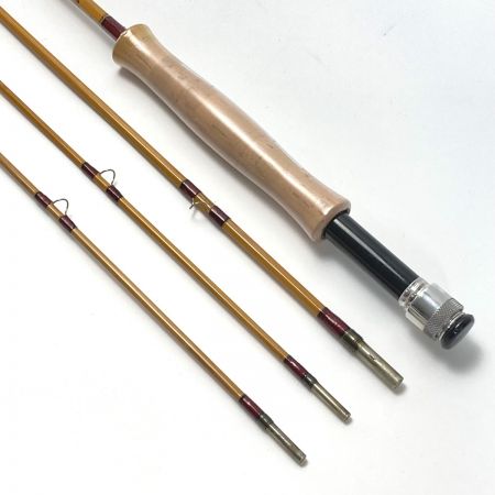  HARDY ハーディー バンブーフライロッド IF586649 パラコナ レッドトレッドマーク ＃5 8’ ツートップ 竿袋・ケース付き