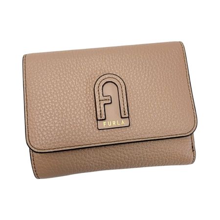  FURLA フルラ レザー WP00241 BX0335 ピンク×ベージュ 3つ折り財布 レディース 袋有
